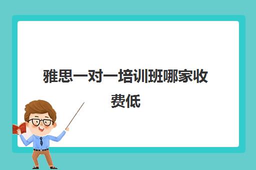 雅思一对一培训班哪家收费低(雅思培训班价格一览表最新)