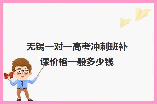 无锡一对一高考冲刺班补课价格一般多少钱(高三一对一补课一般多少钱一小时)