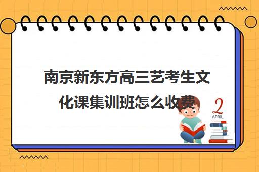 南京新东方高三艺考生文化课集训班怎么收费(南京艺考培训哪家比较好)