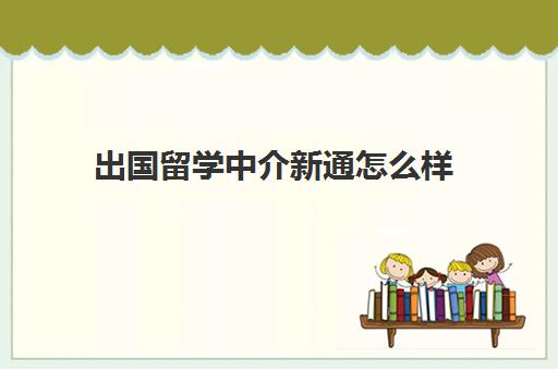 出国留学中介新通怎么样(留学中介申请签证另收钱吗)