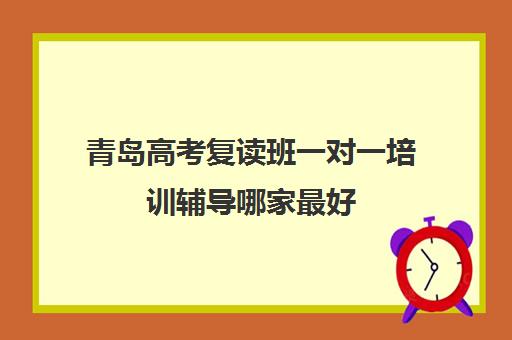 青岛高考复读班一对一培训辅导哪家最好(青岛一对一辅导价格表)