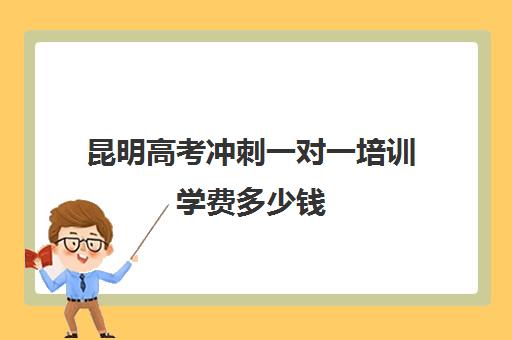 昆明高考冲刺一对一培训学费多少钱(昆明一对一辅导价格表)