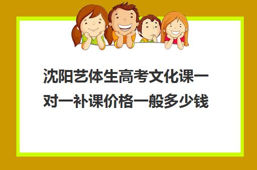 沈阳艺体生高考文化课一对一补课价格一般多少钱(沈阳艺考生文化课冲刺机构)