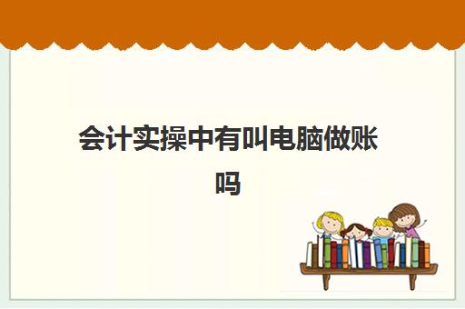 会计实操中有叫电脑做账吗(新手怎么学电脑的做账)