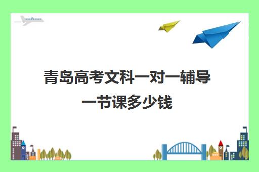 青岛高考文科一对一辅导一节课多少钱(高三补课一对一好还是大课好)