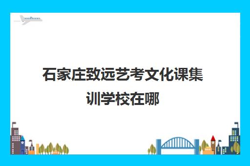 石家庄致远艺考文化课集训学校在哪(艺术生高三文化课冲刺)