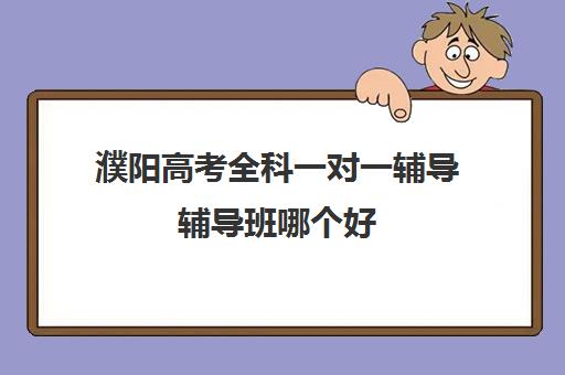 濮阳高考全科一对一辅导辅导班哪个好(高考冲刺班一般收费)