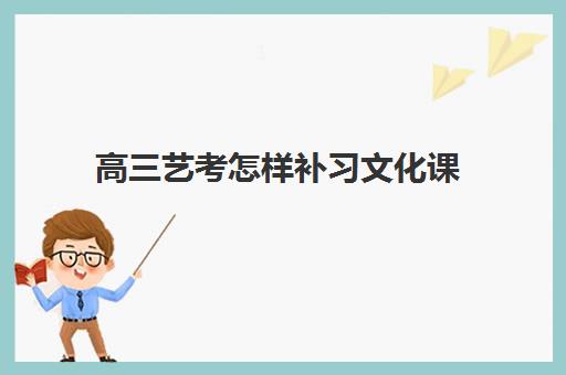 高三艺考怎样补习文化课