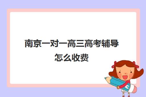 南京一对一高三高考辅导怎么收费(高考线上辅导机构有哪些比较好)