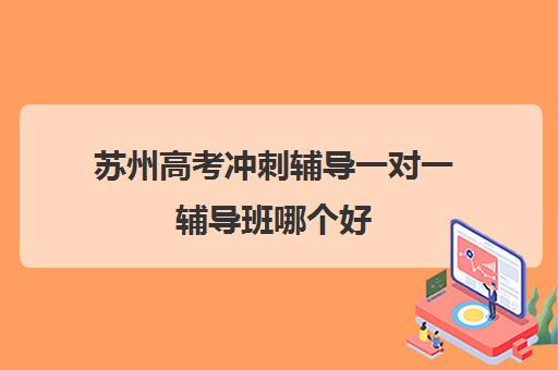 苏州高考冲刺辅导一对一辅导班哪个好(苏州高中补课机构排名)