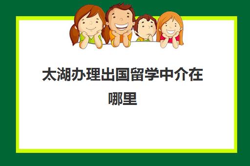 太湖办理出国留学中介在哪里(申请出国留学中介费多少)