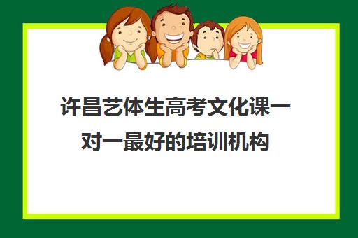 许昌艺体生高考文化课一对一最好的培训机构(郑州艺考生文化课辅导哪家好)