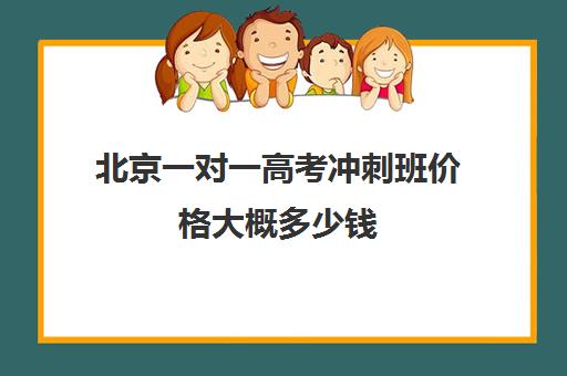 北京一对一高考冲刺班价格大概多少钱(高考冲刺培训班哪个好)