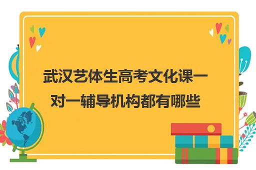 武汉艺体生高考文化课一对一辅导机构都有哪些(武汉最好的艺考培训)