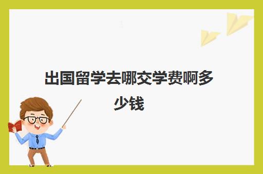 出国留学去哪交学费啊多少钱(民办学校交学费了不想去了能退吗)