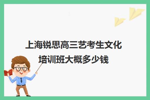 上海锐思高三艺考生文化培训班大概多少钱(上海艺承明鑫艺考学费)