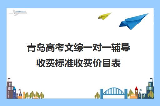 青岛高考文综一对一辅导收费标准收费价目表(邯郸一对一辅导价格表)