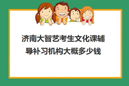 济南大智艺考生文化课辅导补习机构大概多少钱