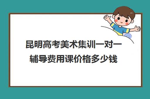 昆明高考美术集训一对一辅导费用课价格多少钱(昆明艺考集训学校有哪些)