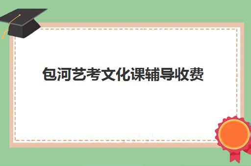 包河艺考文化课辅导收费(艺考生文化课培训辅导)