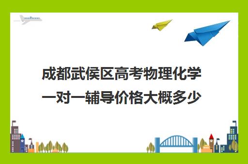 成都武侯区高考物理化学一对一辅导价格大概多少钱(物理化学网课)