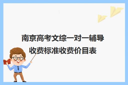 南京高考文综一对一辅导收费标准收费价目表(南京厉害的高考复读班)