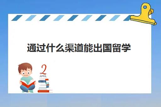 通过什么渠道能出国留学(普通人怎么出国留学)