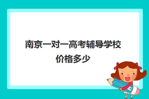 南京一对一高考辅导学校价格多少(南京一对一教育机构哪家好)