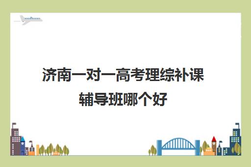 济南一对一高考理综补课辅导班哪个好(网上高中辅导课程哪个好)