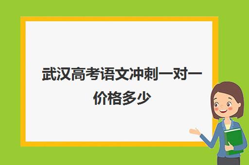 武汉高考语文冲刺一对一价格多少(武汉高三全日制的培训机构有哪些)