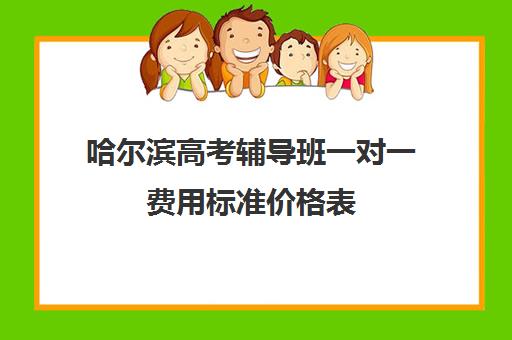 哈尔滨高考辅导班一对一费用标准价格表(哈尔滨市官方供暖收费标准)