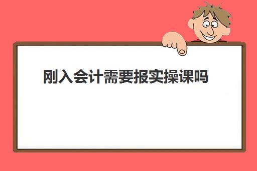 刚入会计需要报实操课吗(会计实训都干什么)