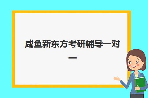 咸鱼新东方考研辅导一对一(考研一对一辅导哪里找)