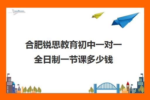 合肥锐思教育初中一对一全日制一节课多少钱（合肥一对一初中数学课时费）