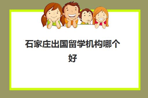 石家庄出国留学机构哪个好(好的留学中介机构)