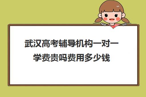 武汉高考辅导机构一对一学费贵吗费用多少钱(武汉高三培训机构排名前十)