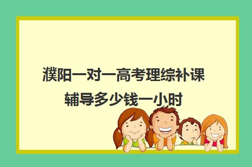 濮阳一对一高考理综补课辅导多少钱一小时(高三辅导一对一多少钱)