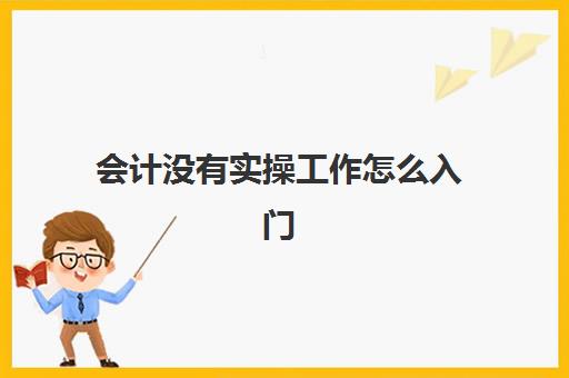 会计没有实操工作怎么入门(新手会计如何快速上岗)