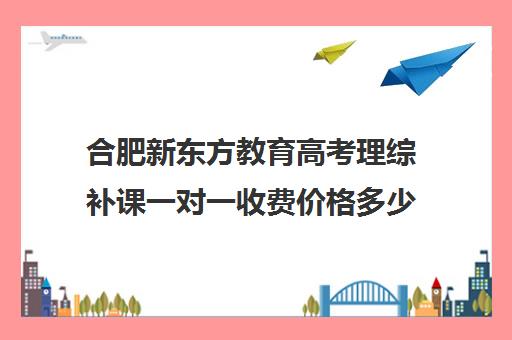 合肥新东方教育高考理综补课一对一收费价格多少钱(新东方全日制高考班收费)