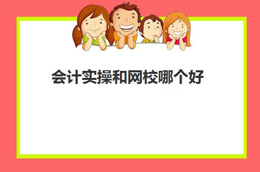 会计实操和网校哪个好(会计实务培训有用吗)