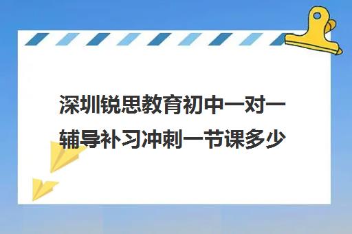 深圳锐思教育初中一对一辅导补习冲刺一节课多少钱