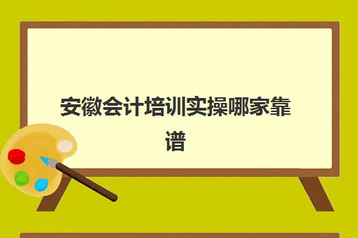 安徽会计培训实操哪家靠谱(六安会计培训班哪个比较好)