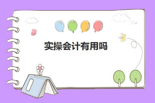 实操会计有用吗(企业人力资源管理师)