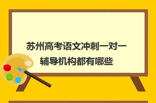 苏州高考语文冲刺一对一辅导机构都有哪些(苏州课外辅导机构哪家好)