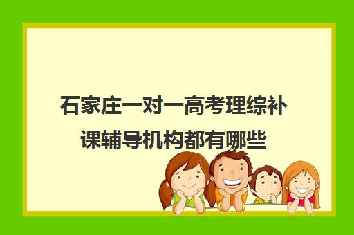 石家庄一对一高考理综补课辅导机构都有哪些(石家庄高三补课的机构哪家好)