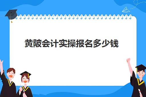 黄陂会计实操报名多少钱(武汉会计多少钱一个月)