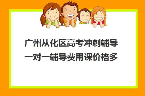 广州从化区高考冲刺辅导一对一辅导费用课价格多少钱(高三辅导一对一多少钱)