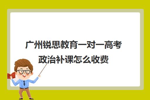 广州锐思教育一对一高考政治补课怎么收费(高中网课机构哪家好)