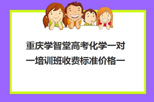 重庆学智堂高考化学一对一培训班收费标准价格一览（新东方一对一收费价格表）