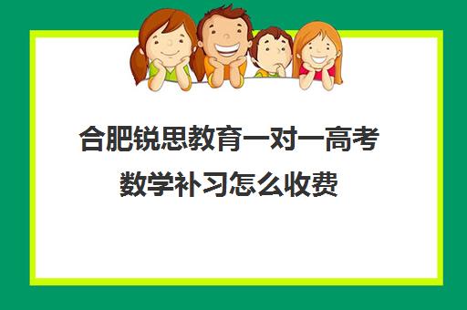 合肥锐思教育一对一高考数学补习怎么收费